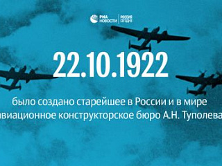 К 100-летию основания конструкторского бюро "Туполев"