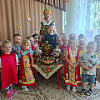 Золотые бока самовара.