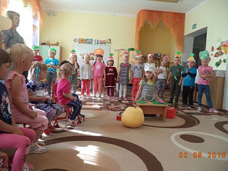 Витамины в гостях у детей