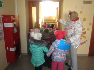 Учебная  эвакуация